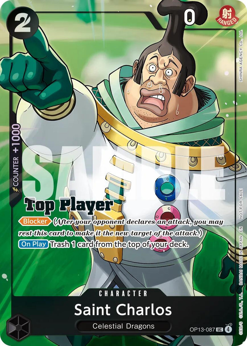 Saint Charlos (CS 26-27 Top Player Pack Vol. 1) [One Piece Promotion Cards]