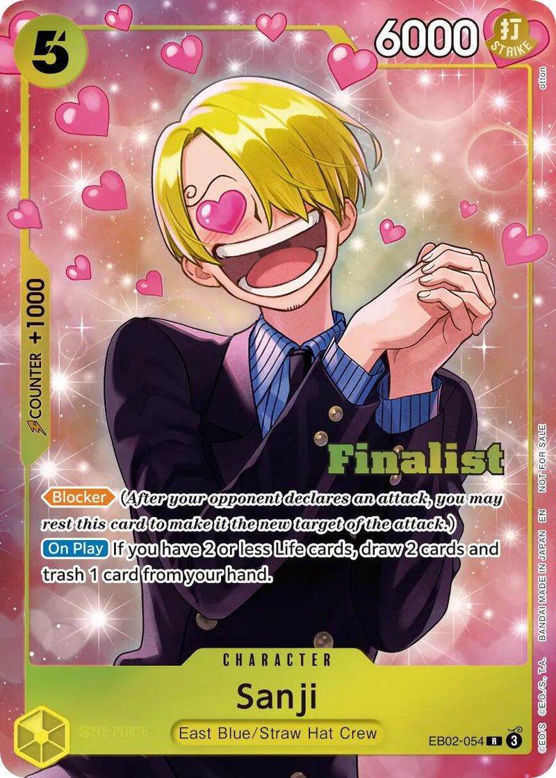 Sanji (CS 26-27 Finalist Card Set Vol. 1) [One Piece Promotion Cards]