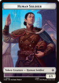 Human Soldier // On An Adventure Double-Sided Token [The Hobbit Tokens]