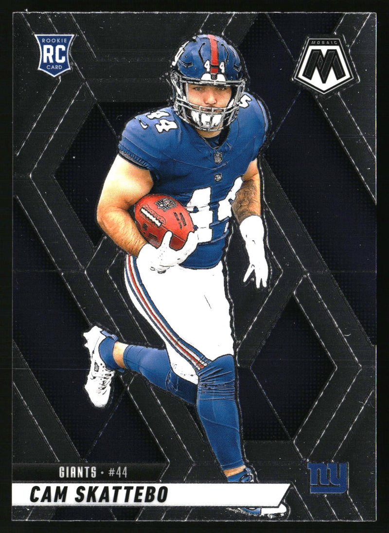 Cam Skattebo 2025 Panini Mosaic #305 RC