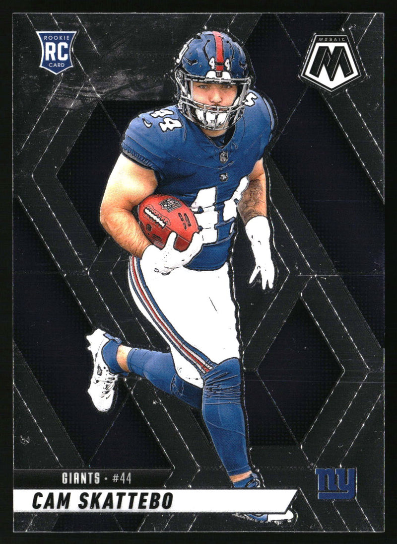 Cam Skattebo 2025 Panini Mosaic #305 RC