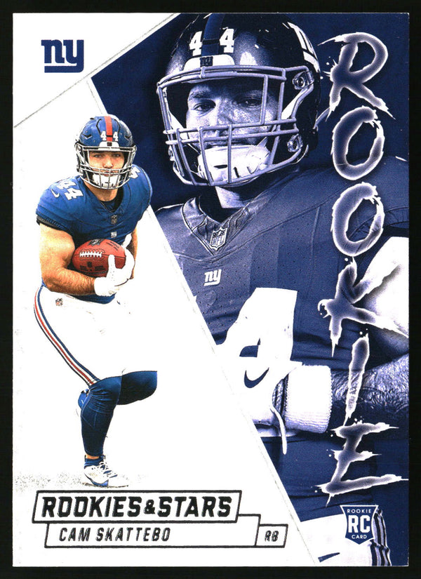 Cam Skattebo 2025 Panini Rookies & Stars #3 Rookie Exclusive