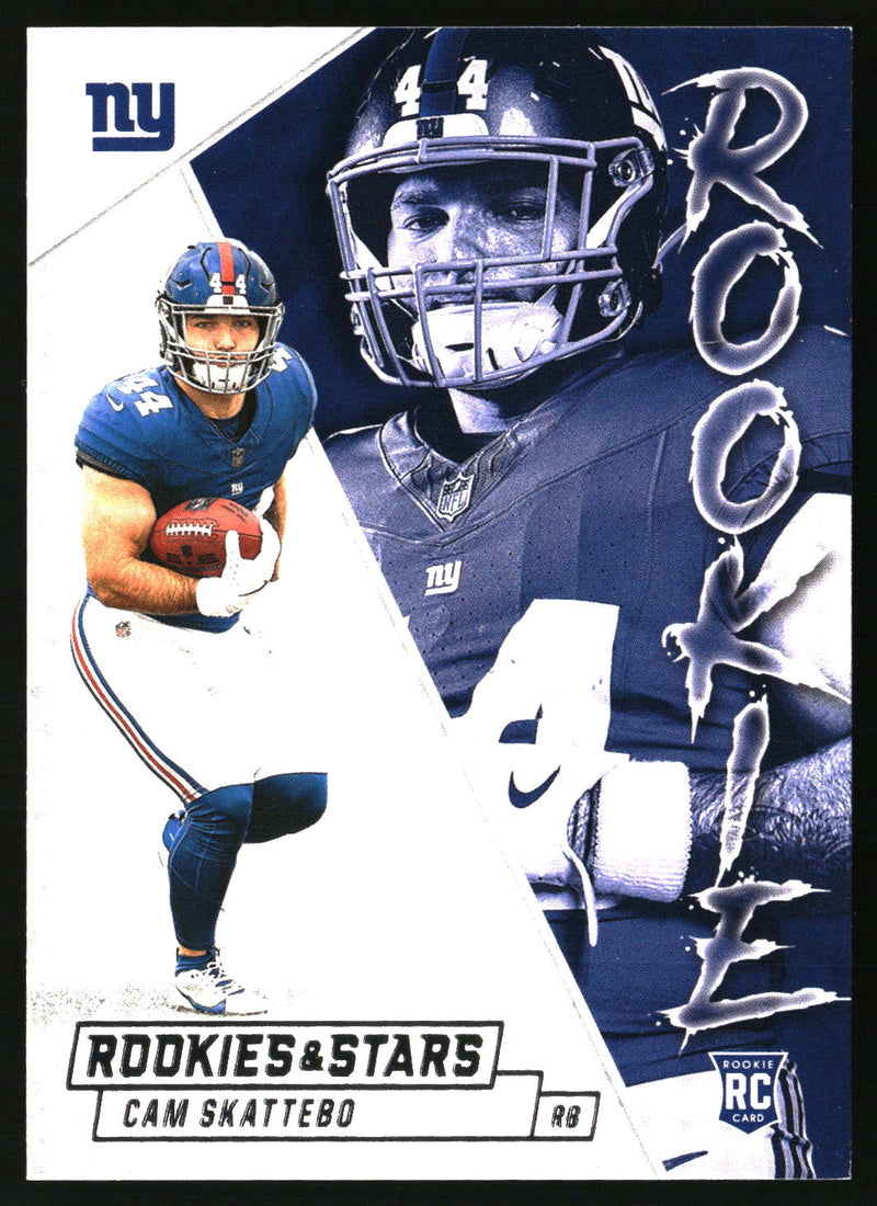Cam Skattebo 2025 Panini Rookies & Stars #3 Rookie Exclusive