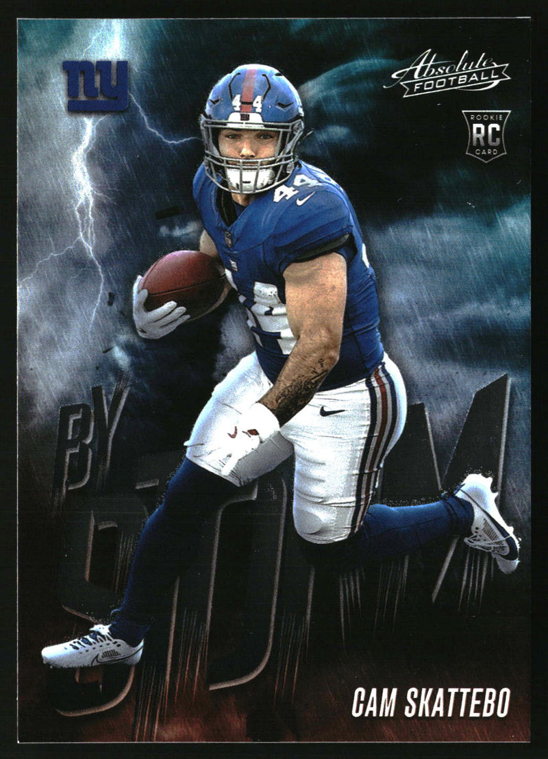 Cam Skattebo 2025 Panini Absolute #2 By Storm