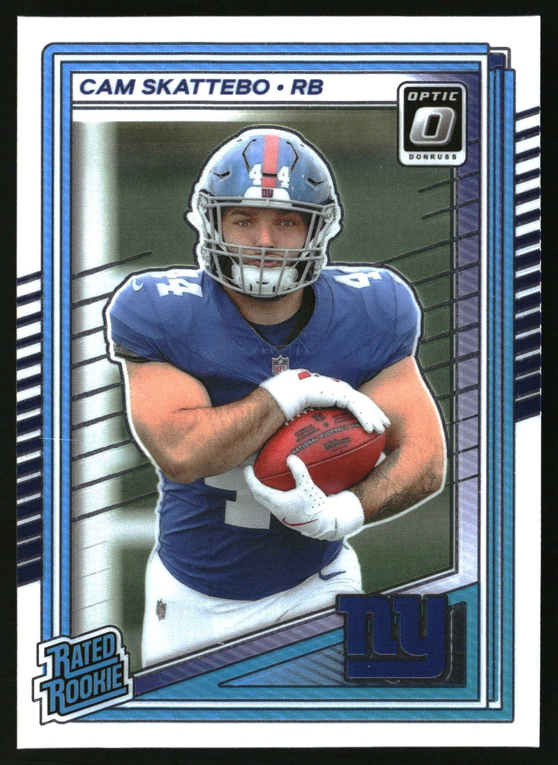 Cam Skattebo 2025 Donruss Optic #228 RC