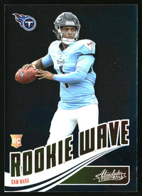 Cam Ward 2025 Panini Absolute #RW-CWD Rookie Wave
