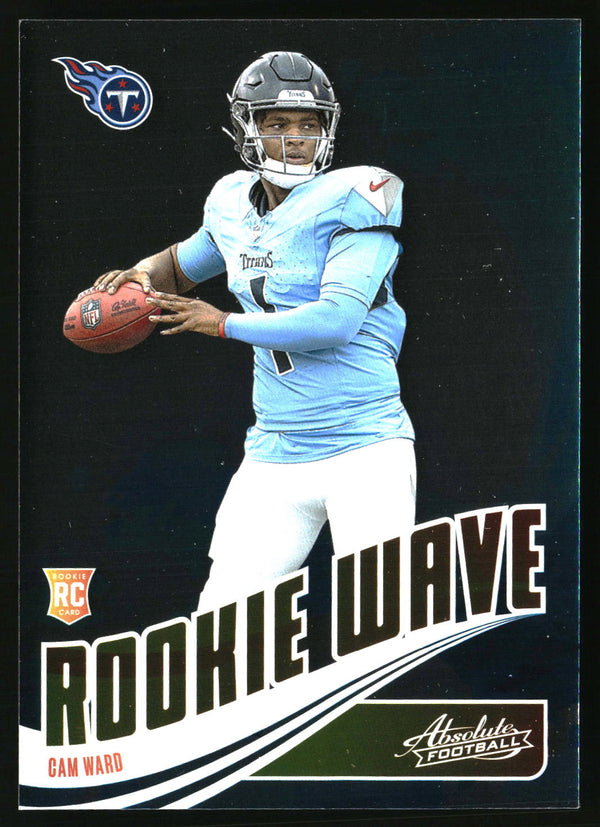 Cam Ward 2025 Panini Absolute #RW-CWD Rookie Wave