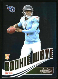 Cam Ward 2025 Panini Absolute #RW-CWD Rookie Wave