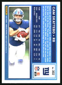 Cam Skattebo 2025 Donruss #302 RC