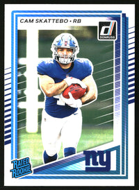 Cam Skattebo 2025 Donruss #302 RC