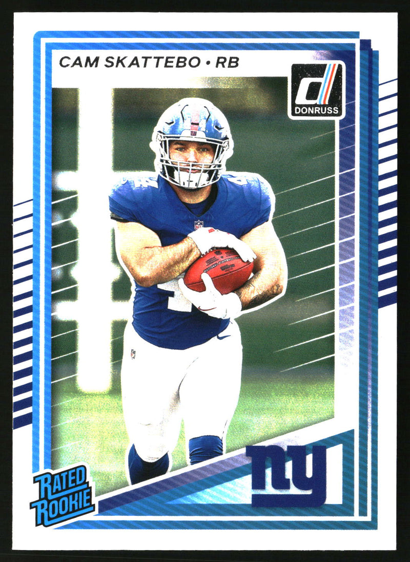 Cam Skattebo 2025 Donruss #302 RC