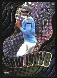 Cam Ward 2025 Panini Revolution #4 New Wave