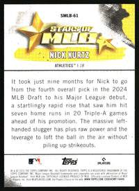 Nick Kurtz 2025 Topps Update #SMLB-61 Stars of MLB
