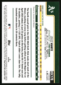 Nick Kurtz 2025 Topps Chrome Update #USC178 X-Fractors RC
