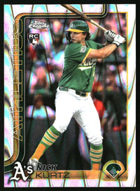 Nick Kurtz 2025 Topps Chrome Update #USC178 RayWave Refractor RC