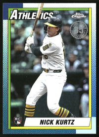 Nick Kurtz 2025 Topps Chrome Update #90CU-21 1990 35th Anniversary