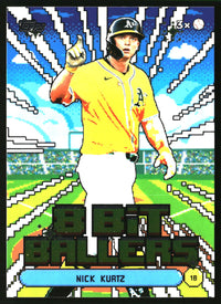 Nick Kurtz 2026 Topps #8B-6 8 Bit Ballers