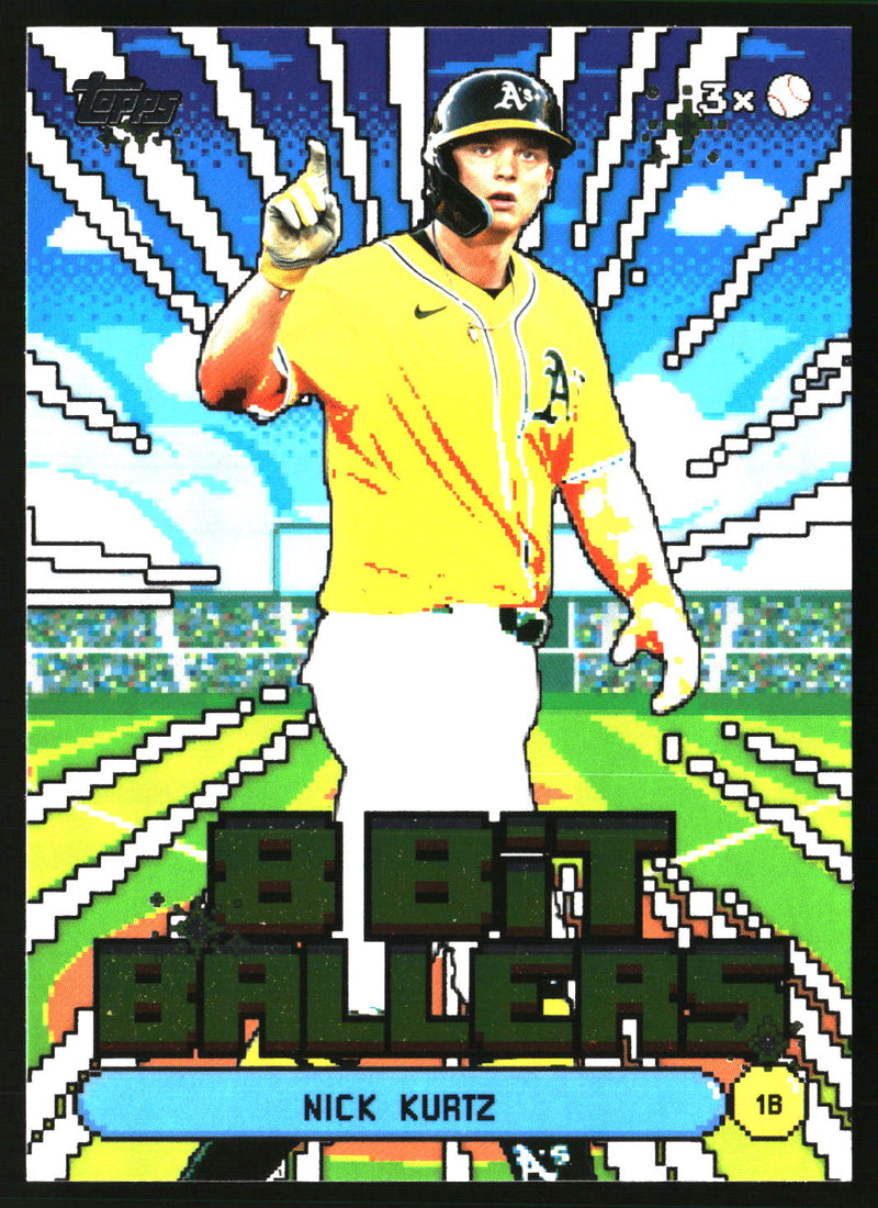 Nick Kurtz 2026 Topps #8B-6 8 Bit Ballers