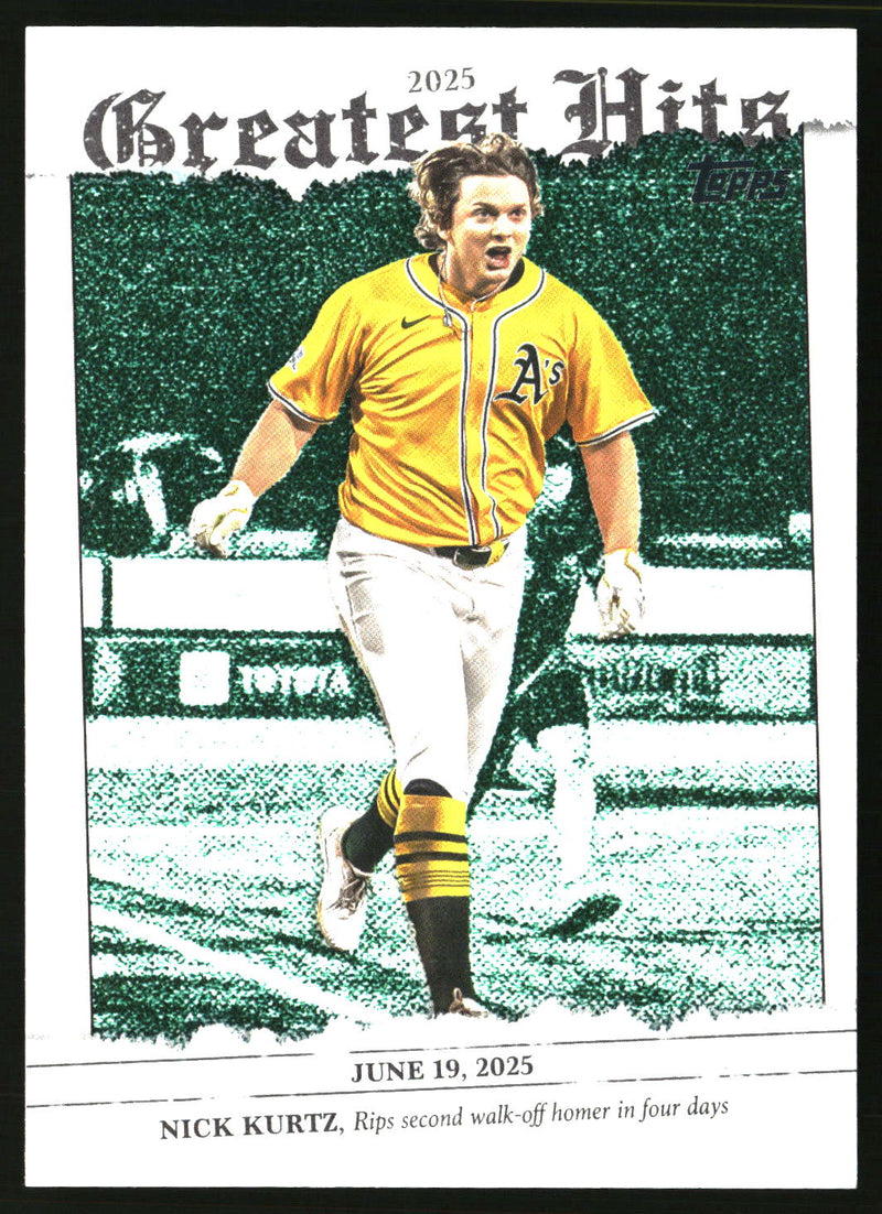 Nick Kurtz 2026 Topps #GH-23 2025 Greatest Hits