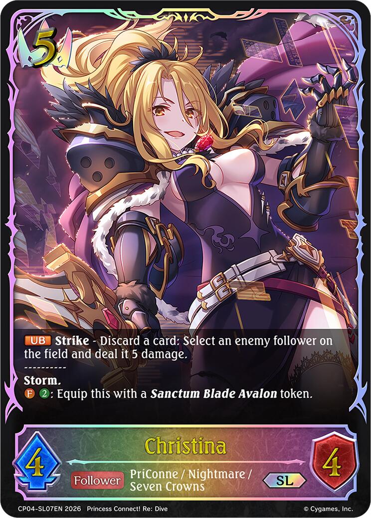 Christina (CP04-SL07EN) [Princess Connect! Re: Dive]