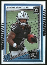 Ashton Jeanty 2025 Donruss Optic #202 RC