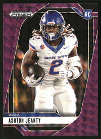 Ashton Jeanty 2025 Panini Prizm Draft Picks #13 Prizms Purple Wave