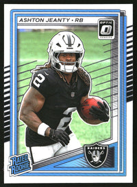 Ashton Jeanty 2025 Donruss Optic #202 RC