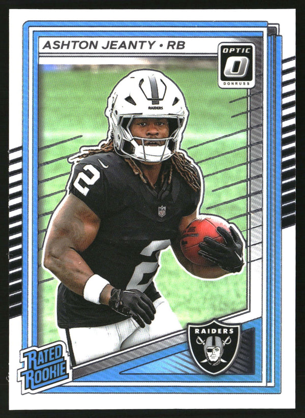 Ashton Jeanty 2025 Donruss Optic #202 RC