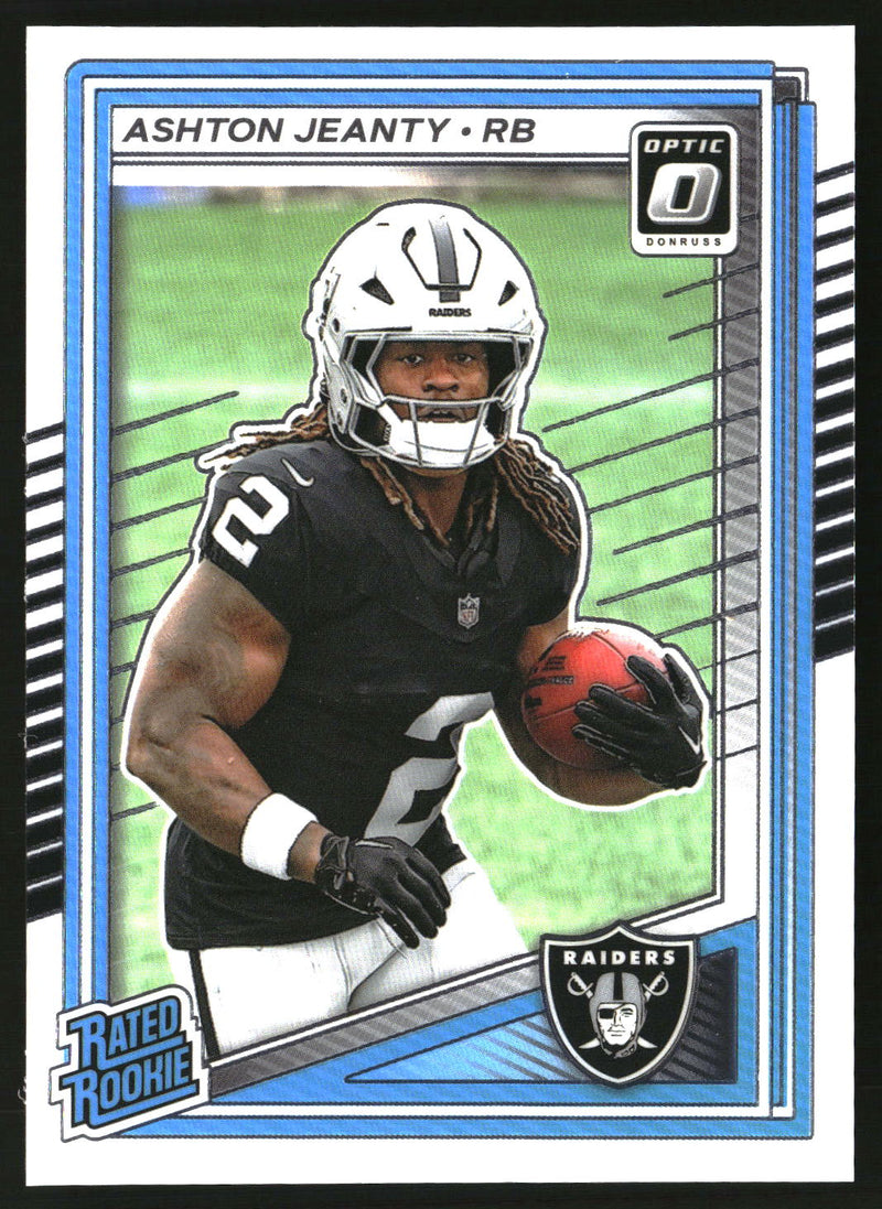 Ashton Jeanty 2025 Donruss Optic #202 RC