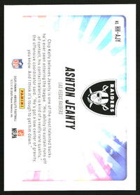 Ashton Jeanty 2025 Panini Absolute #HH-AJY Hog Heaven