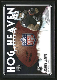 Ashton Jeanty 2025 Panini Absolute #HH-AJY Hog Heaven
