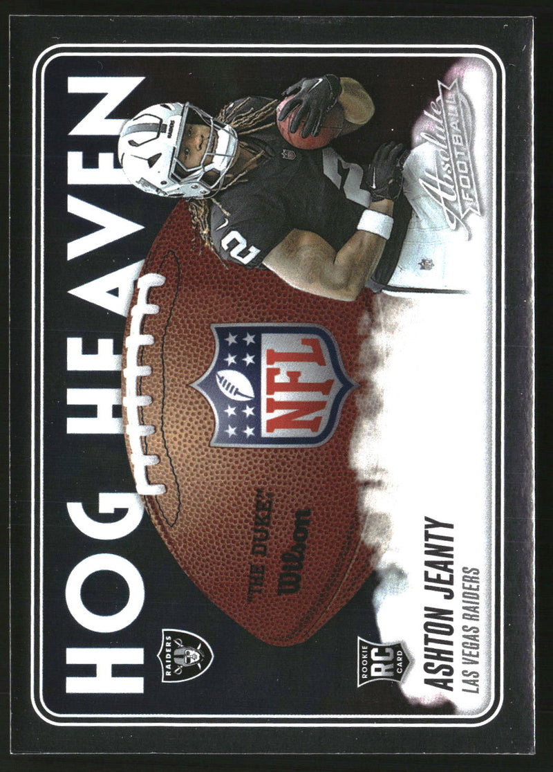 Ashton Jeanty 2025 Panini Absolute #HH-AJY Hog Heaven