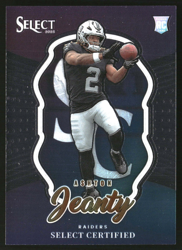 Ashton Jeanty 2025 Panini Select #4 Select Certified Rookies RC
