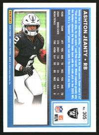Ashton Jeanty 2025 Donruss #305 RC