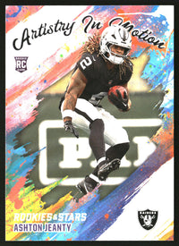 Ashton Jeanty 2025 Panini Rookies & Stars #10 Artistry in Motion