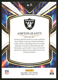 Ashton Jeanty 2025 Panini Select #11 Select Future