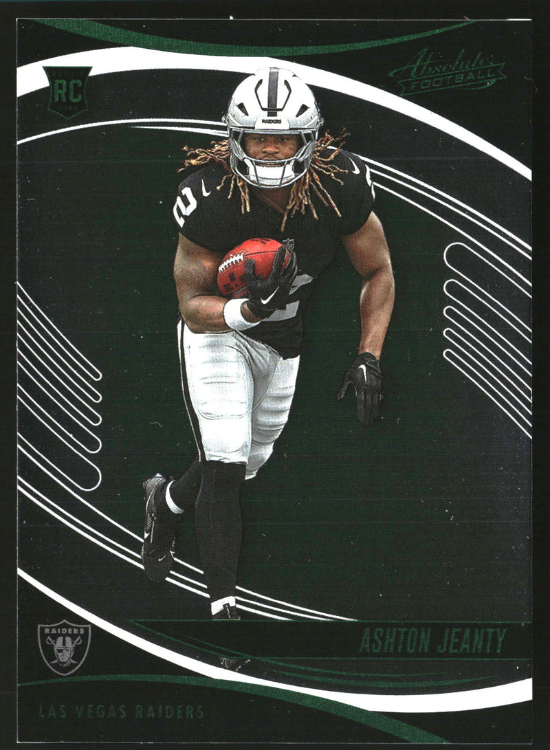 Ashton Jeanty 2025 Panini Absolute #106 Green RC