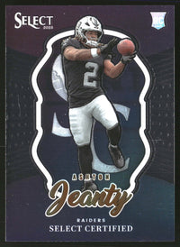 Ashton Jeanty 2025 Panini Select #4 Select Certified Rookies RC