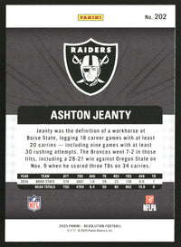 Ashton Jeanty 2025 Panini Revolution #202 Red Astro