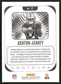 Ashton Jeanty 2025 Panini Phoenix #17 Contours