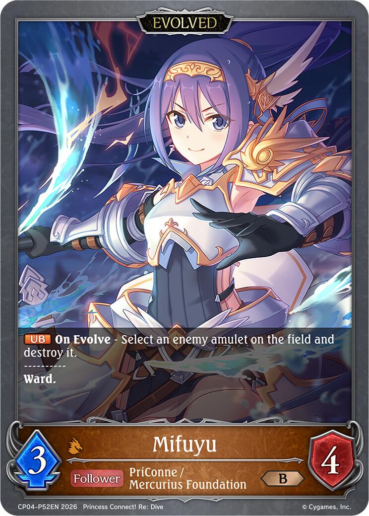 Mifuyu (Evolved) - P52EN (Foil) (CP04-P52EN) [Princess Connect! Re: Dive]