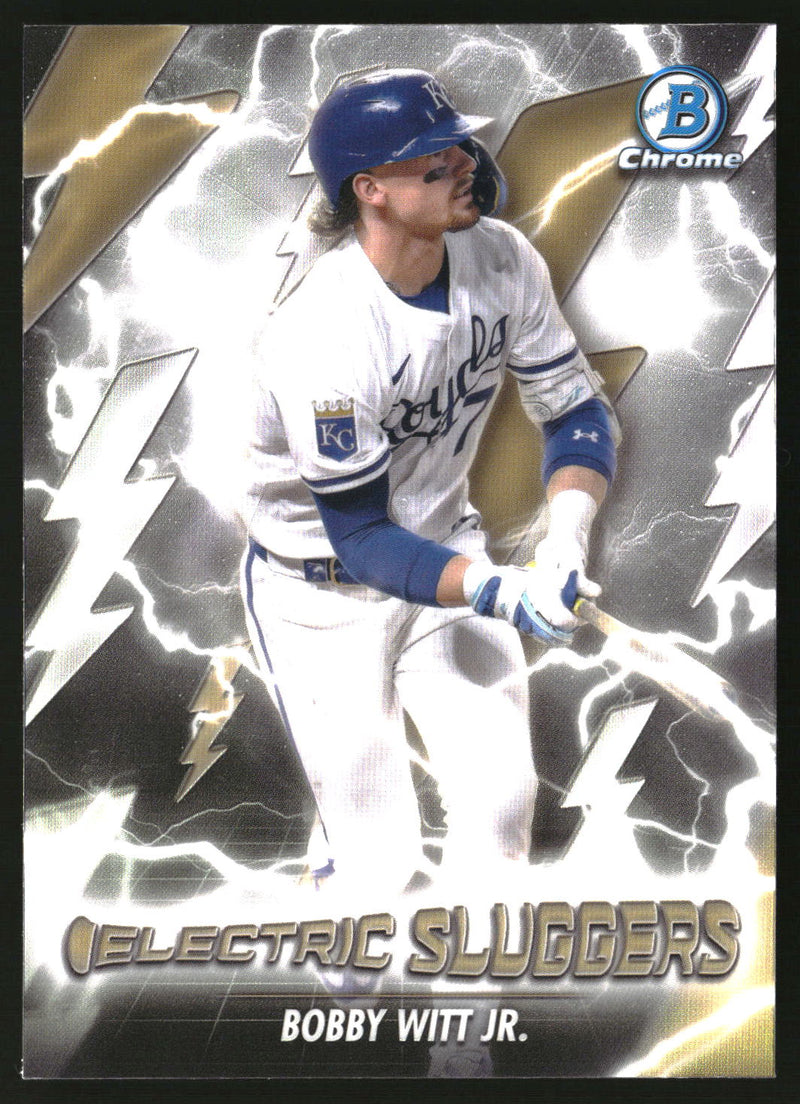 Bobby Witt Jr. 2026 Bowman #ES-19 Electric Sluggers
