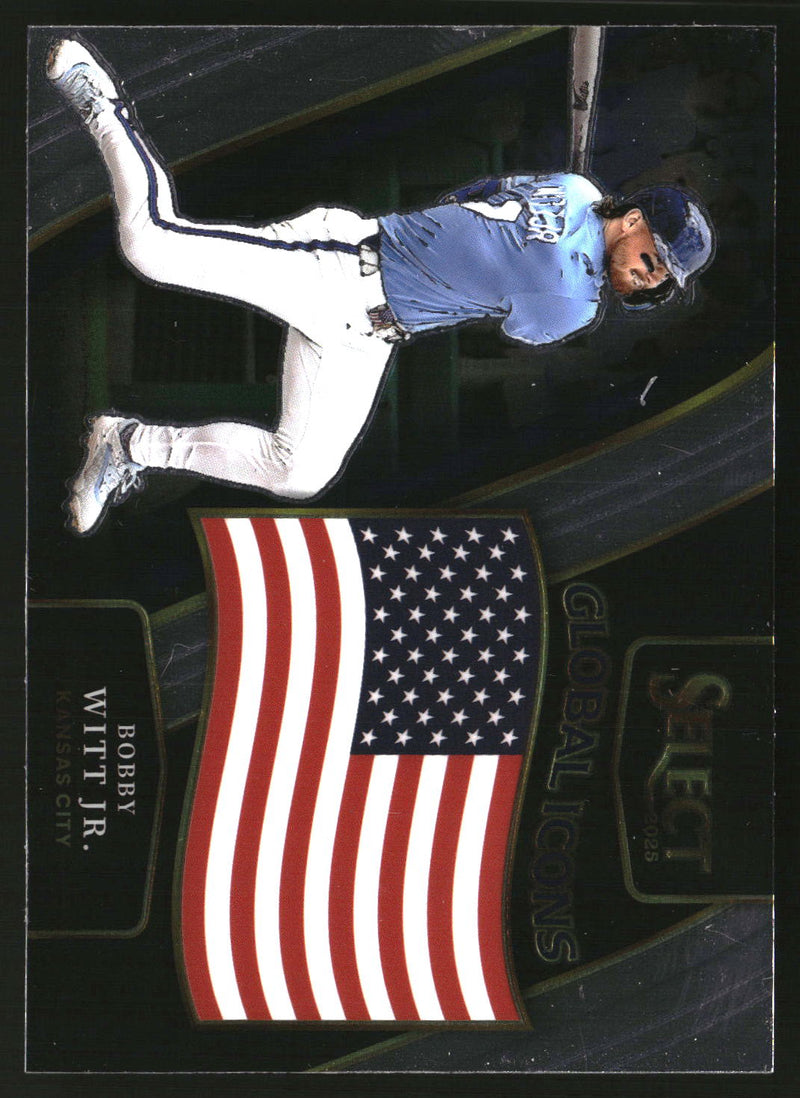 Bobby Witt Jr 2025 Panini Select #22 Global Icons