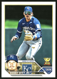 Bobby Witt Jr. 2023 Topps #7 Oversized Super Box Toppers