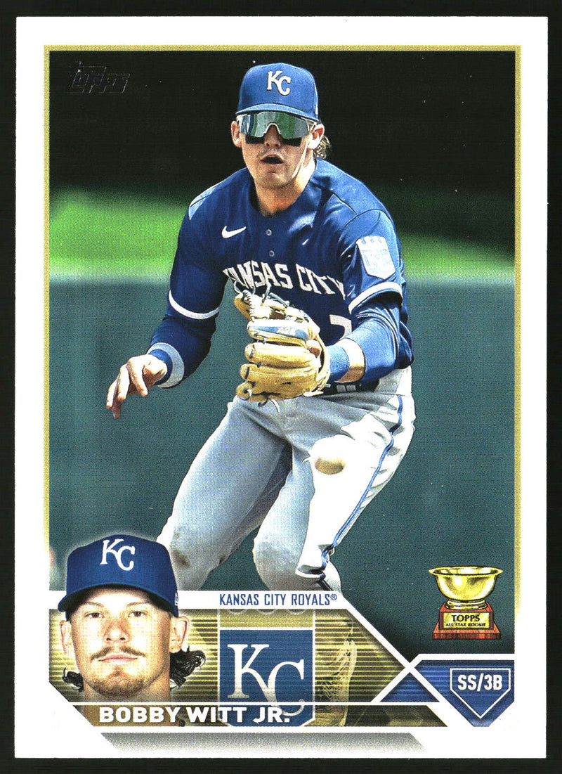 Bobby Witt Jr. 2023 Topps #7 Oversized Super Box Toppers