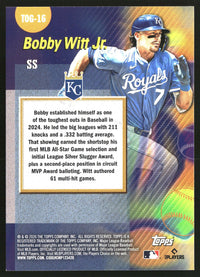 Bobby Witt Jr. 2026 Topps #TOG-16 Titans of the Game
