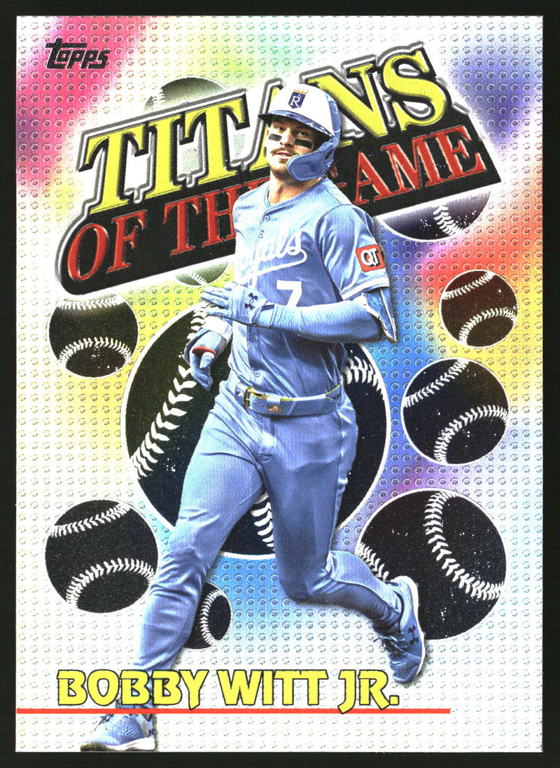Bobby Witt Jr. 2026 Topps #TOG-16 Titans of the Game