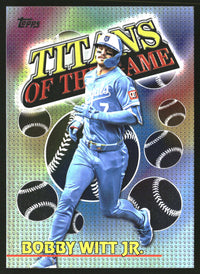 Bobby Witt Jr. 2026 Topps #TOG-16 Titans of the Game