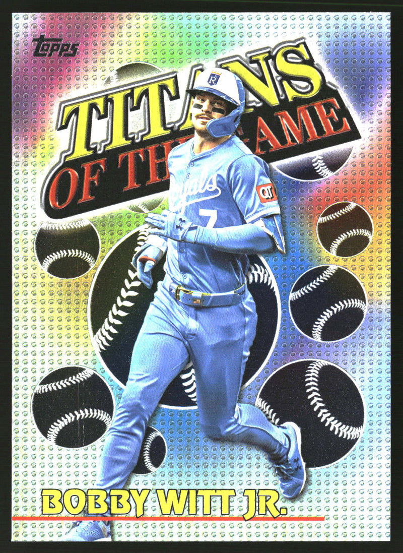 Bobby Witt Jr. 2026 Topps #TOG-16 Titans of the Game