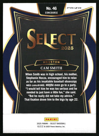 Cam Smith 2025 Panini Select #46 Red and Green Ice Prizms RC